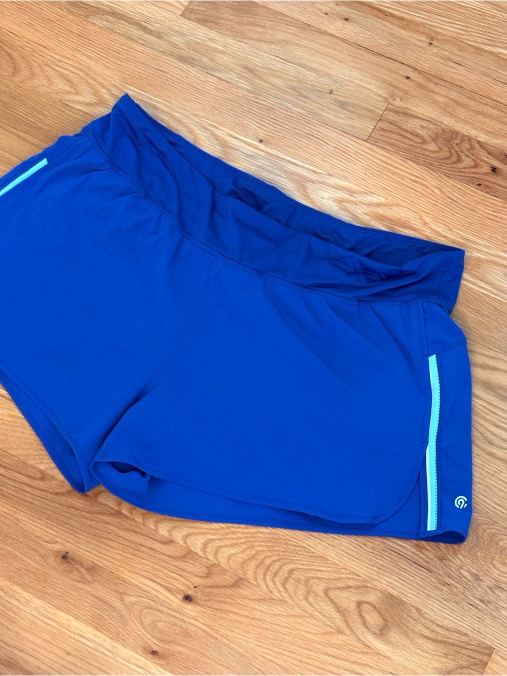 Champion Athletic Blue Women's Running Shorts With Liner XXL